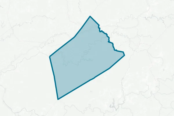 Clay County Board of Education — detail map