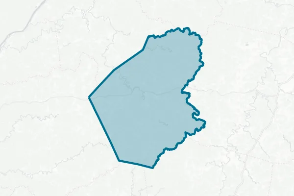 Doddridge County Board of Education — detail map