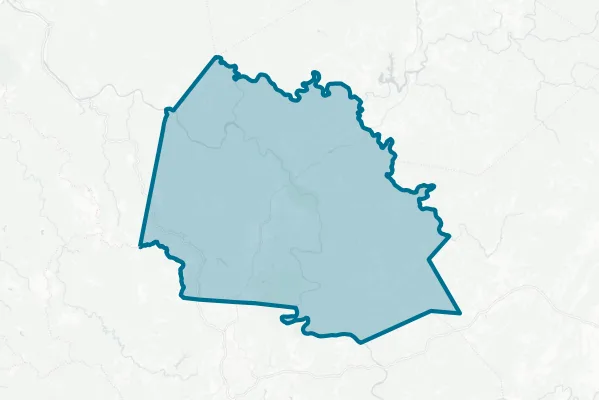 Fayette County Board of Education — detail map