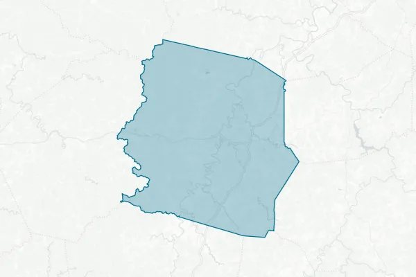 Harrison County Board of Education — detail map
