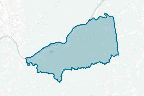 Pleasants County Board of Education — detail map