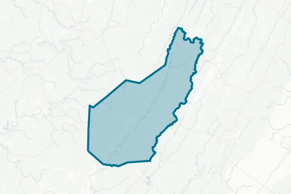 Pocahontas County Board of Education — detail map