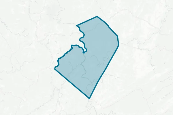 Summers County Board of Education — detail map