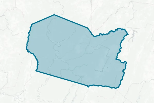 Tucker County Board of Education — detail map