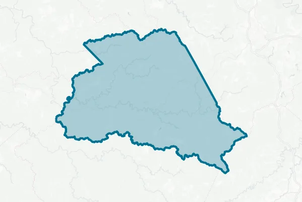 Wyoming County Board of Education — detail map