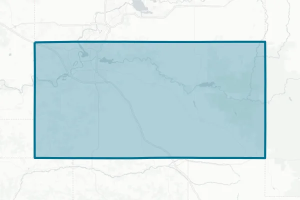 Eau Claire County — detail map