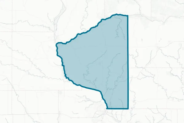 County of Grant — detail map