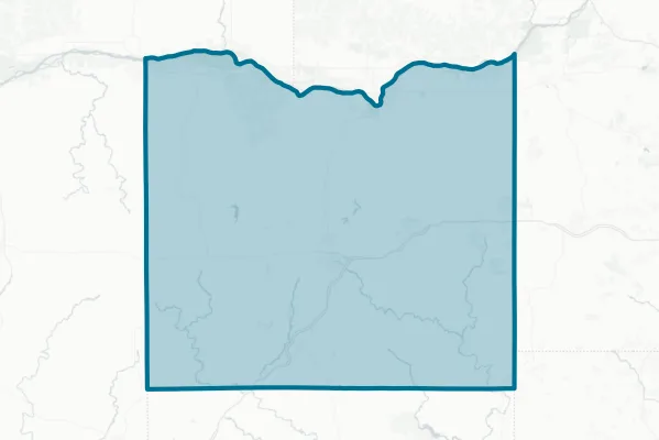 Iowa County — detail map