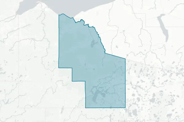 Iron County — detail map