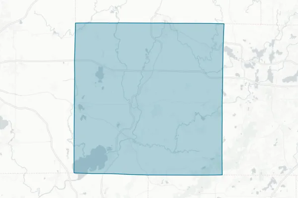 Jefferson County — detail map