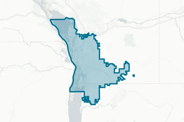 School District of La Crosse — detail map