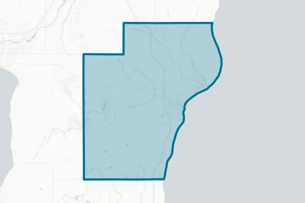 Manitowoc County — detail map