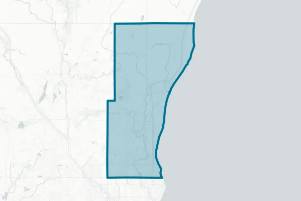 Ozaukee County — detail map