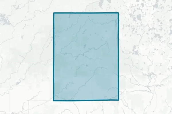 Price County — detail map