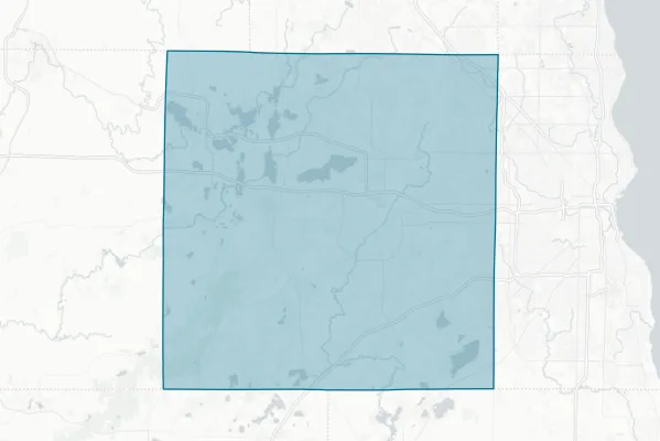 Waukesha County — detail map