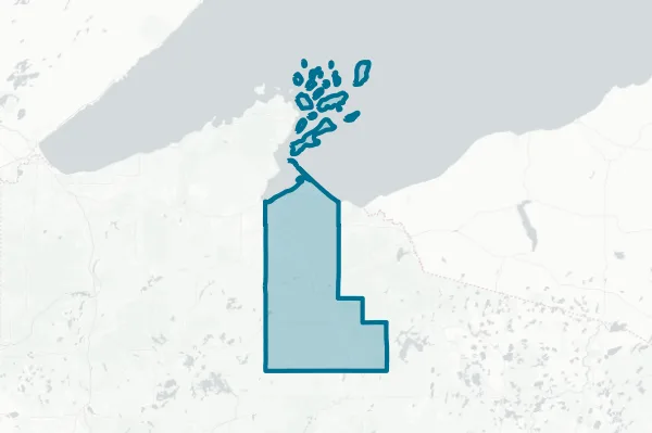 City of Mellen — detail map