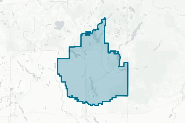 Rice Lake Area School District — detail map