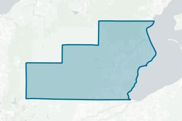 Washburn School District — detail map
