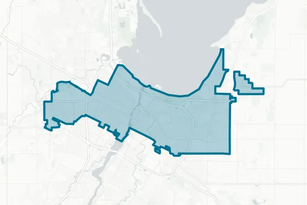 City of Green Bay — detail map