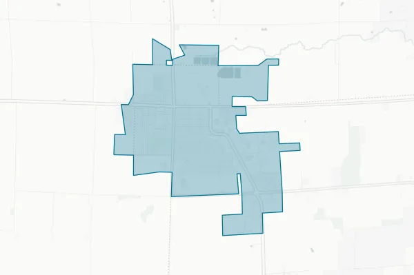 Village of Pulaski — detail map