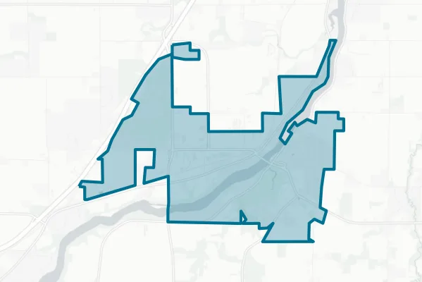 Wrightstown Community School District — detail map