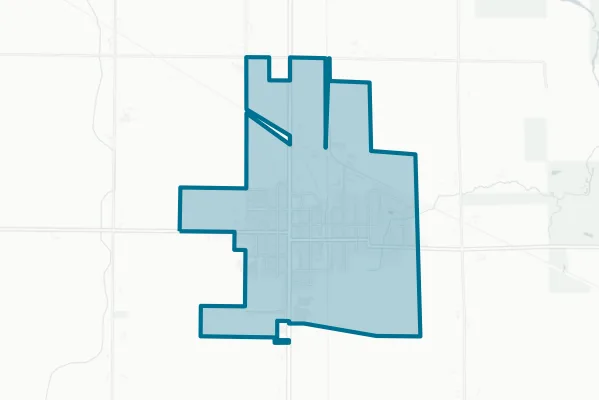 Hilbert School District — detail map