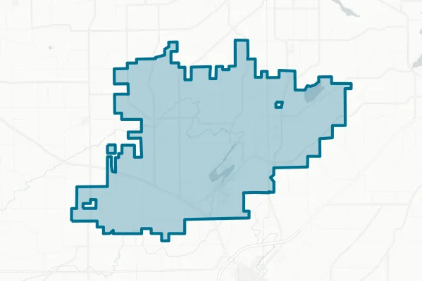 Fall River School District — detail map