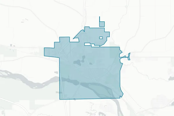 City of Portage — detail map