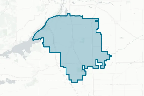 Poynette School District — detail map