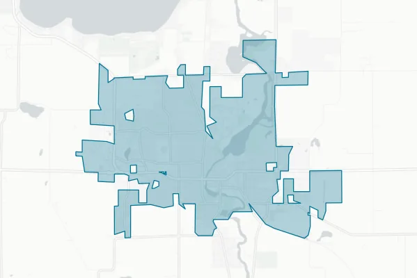 City of Stoughton — detail map