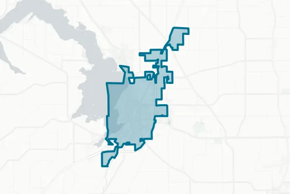 City of Beaver Dam — detail map