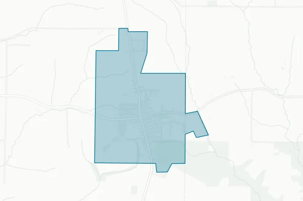 Village of Hazel Green — detail map