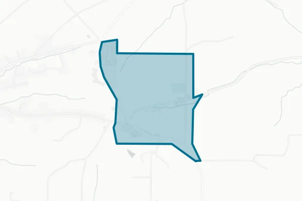 Village of Tennyson — detail map