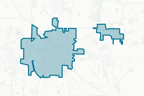School District of Monroe — detail map