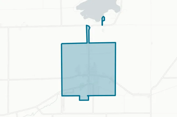 City of Markesan — detail map
