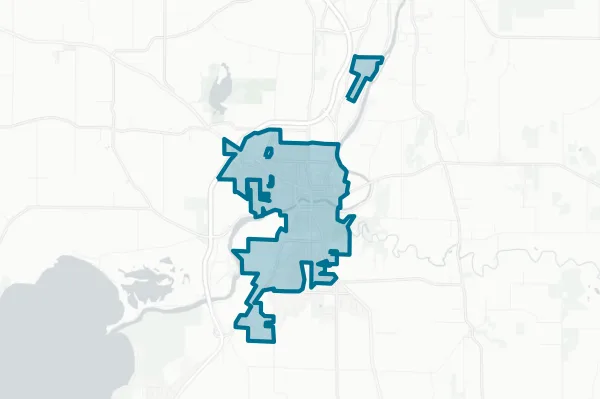 School District of Fort Atkinson — detail map