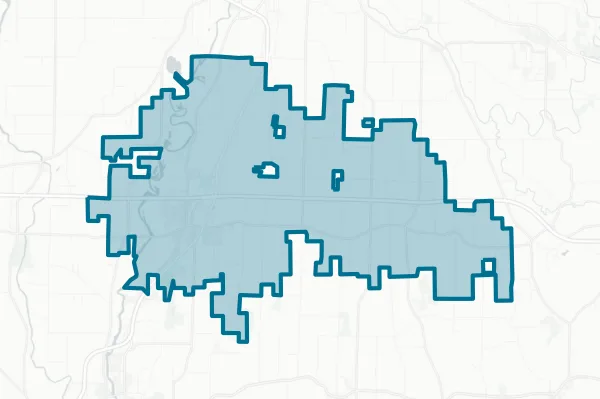 School District of Johnson Creek — detail map