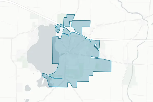 City of Lake Mills — detail map
