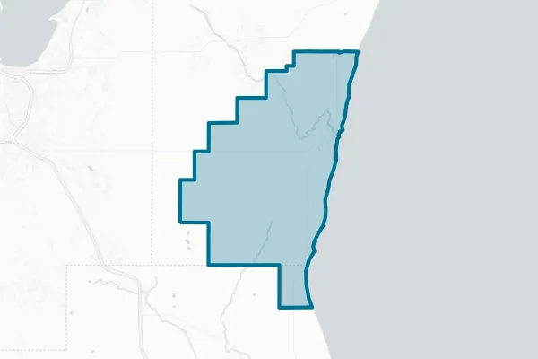 Kewaunee School District — detail map