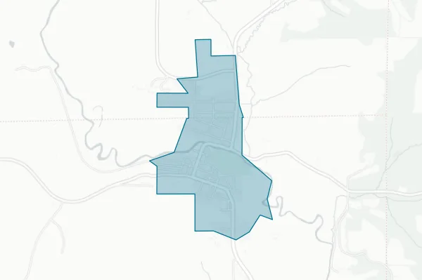 Village of Blanchardville — detail map