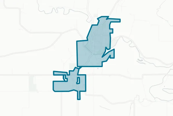 City of Darlington — detail map