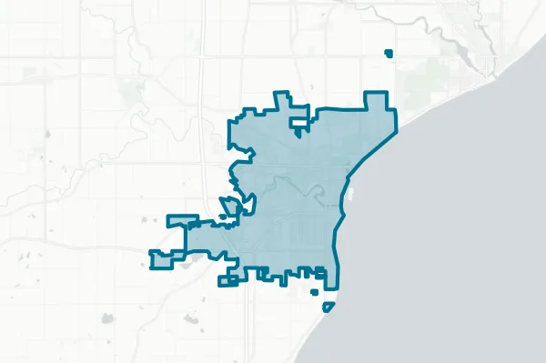 City of Manitowoc — detail map