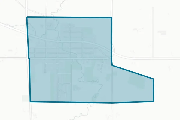 Village of Reedsville — detail map