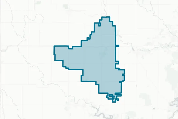 Edgar School District — detail map