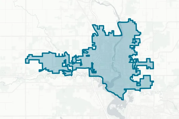 City of Wausau — detail map