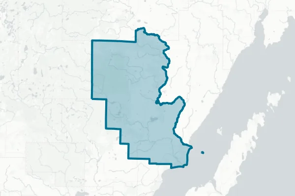 School District of Coleman — detail map