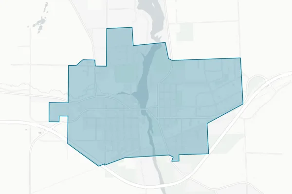 City of Peshtigo — detail map