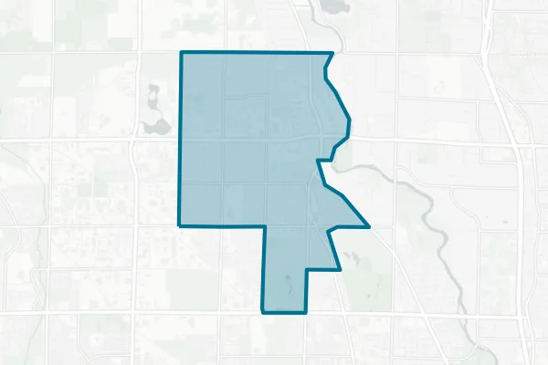 Village of Brown Deer — detail map
