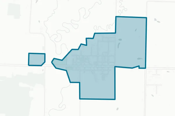 Village of Suring — detail map