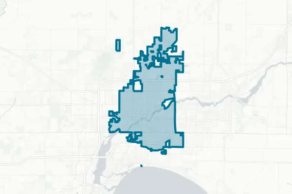 City of Appleton — detail map